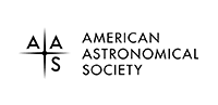 The american astronomical society logo.
